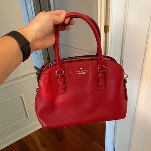 Kate spade red bag
